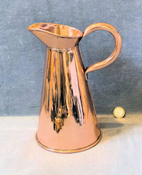 2 Pint Copper Water Jug J241