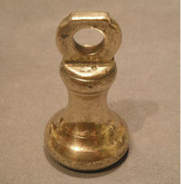 8oz Brass Weight, 2 similar available W126