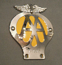 AA Motorcycle Badge CM24