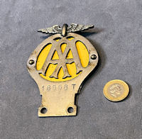 AA Motorcycle Badge CM57 