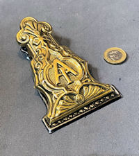 Brass Letter Clip LC62