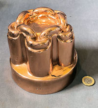 Benham & Froud Copper Jelly Mould JM416