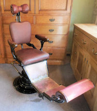 Cast Iron Dental Chair 