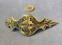 Blandford Saddler's Brass Name Plate HB208