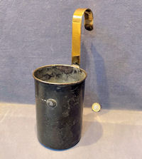 Brass & Steel Quart Dairy Measure DP284