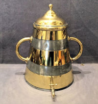 Brass & Zinc Dairy Churn DP289