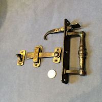 Brass Door Latch Set DL107