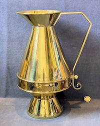 Brass Ecclesiastical Brass Water Jug J252