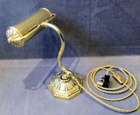 Brass Electric Reading Lamp 