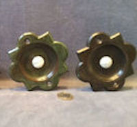 Brass Exterior Electric Bell Push, 2 matching available EP429