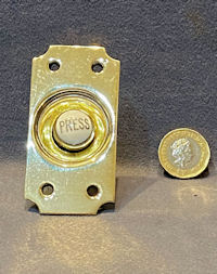 Brass Exterior Electric Bell Push EP556