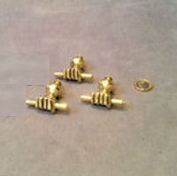 Brass Fist and Bar Drawer Handles, 3 available CK404