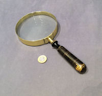 Brass Framed Magnifying Glass MG23