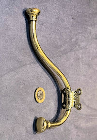 Brass Hat & Coat Hook CH133