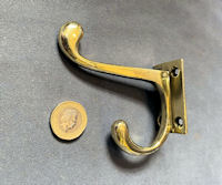 Brass Hat & Coat Hook CH171