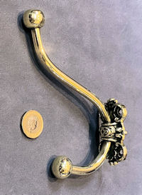 Brass Hat & Coat Hook, 2 matching available CH86