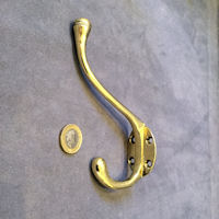 Brass Hat and Coat Hook CH920