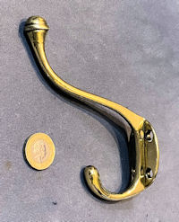 Brass Hat & Coat Hook CH92