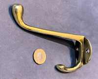 Brass Hat & Coat Hook CH93