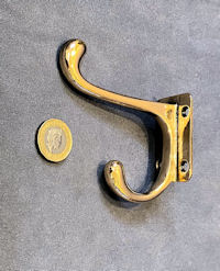 Brass Hat & Coat Hook CH97