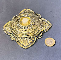 Brass Interior Electric Bell Push EP580