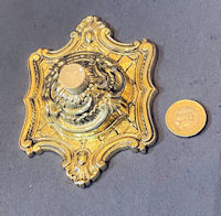 Brass Interior Electric Bell Push EP581