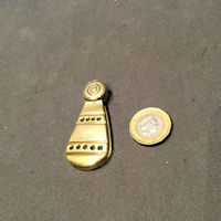 Brass Keyhole Cover KC553