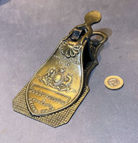 Brass Leather Clip LC64