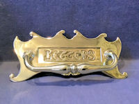 Brass Letter Flap and Door Pull LF318
