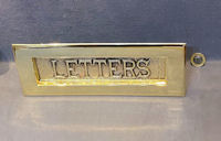 Brass Letter Flap LF359