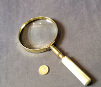 Brass Magnifying Glass MG21