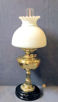 Brass Oil Side Lamp OL144