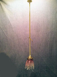 Brass Pendant Light Fitting HL418