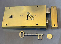 Brass Rim Lock RL1011
