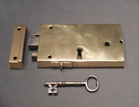 Brass Rim Lock RL678