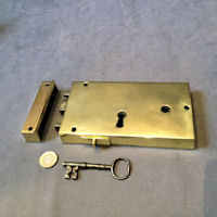 Brass Rim Lock RL802