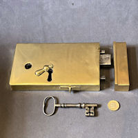 Brass Rim Lock RL844