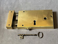 Brass Rim Lock RL862