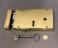 Brass Rim Lock RL897
