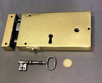 Brass Rim Lock RL898