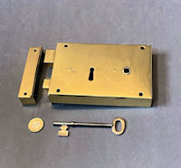 Brass Rim Lock RL925