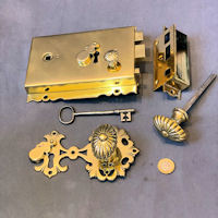 Brass Rim Lock with Original Fittings RL908