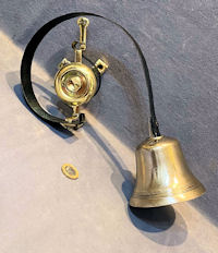 Brass Servants Intercom Bell IB348