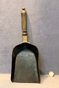 Brass Steel Coal Box Shovel F766