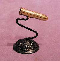 Brass and Iron Miniature Tally Iron  L131