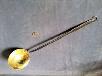 Brass and Wrought Iron Ladle L23