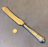 Bread Knife with Silver Handle BK62