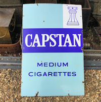 Capstan Cigarettes Enamel Sign S321