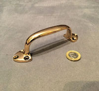 Cast Brass Door Pull, 2 available DP533