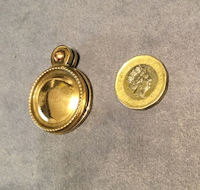 Cast Brass Keyhole with Cover KC481